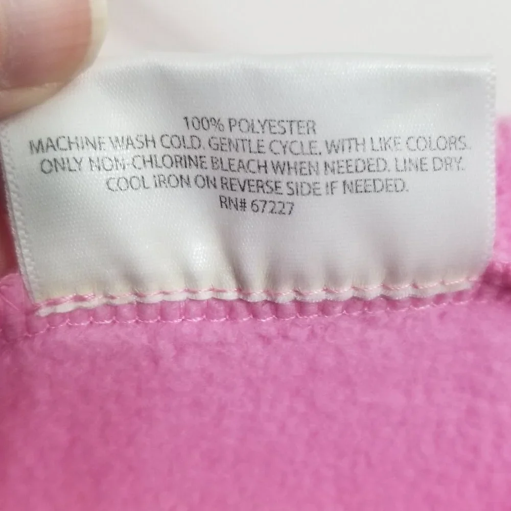 XL fuzzy pink Bobbie Brooks sleepwear long sleeve shirt - Picture 4 of 6